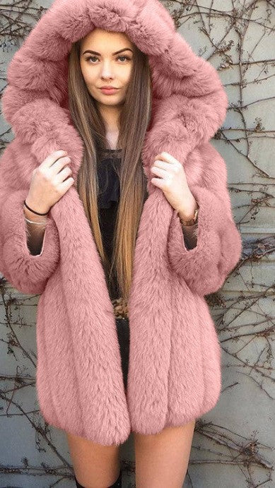 Elegant Hooded Coat