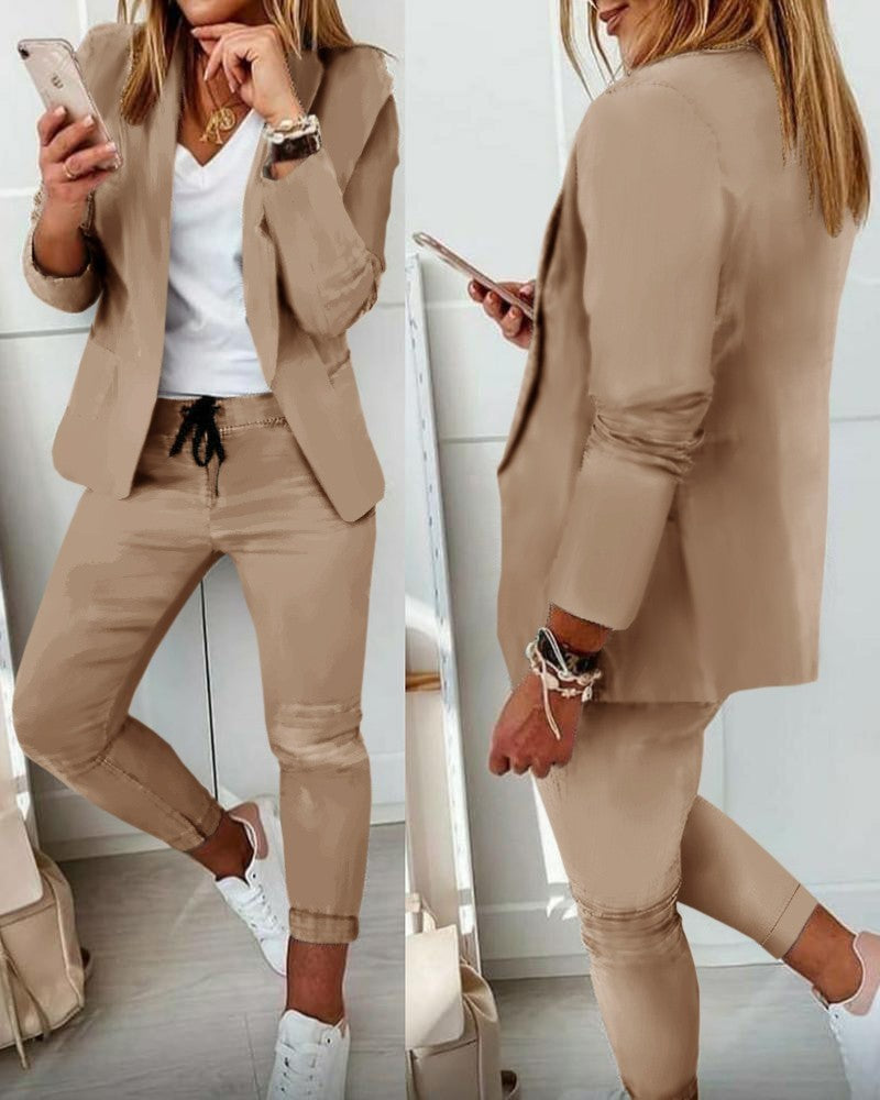 Chic Blazer & Trouser Set
