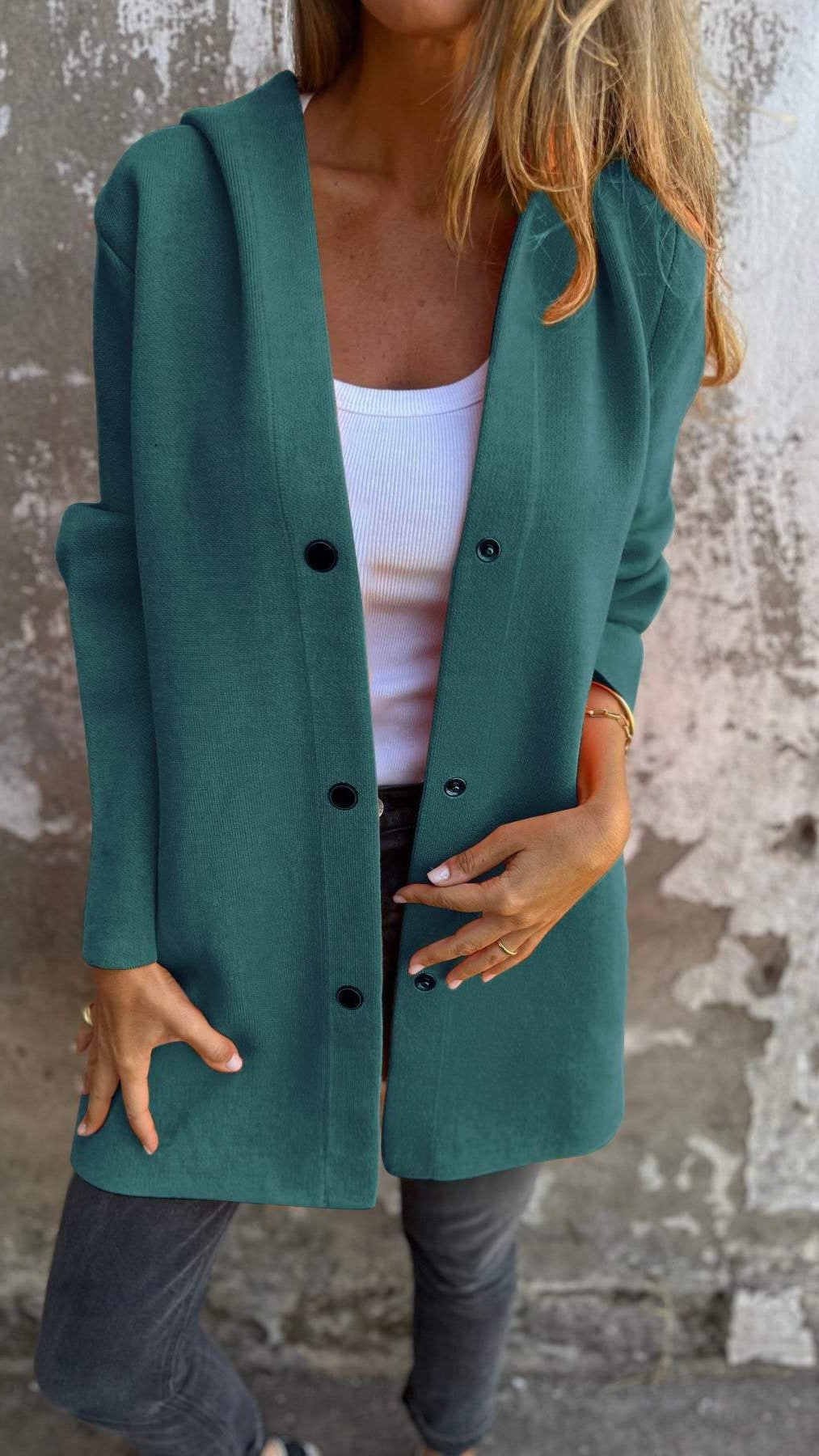 Women’s Casual Hooded Cardigan