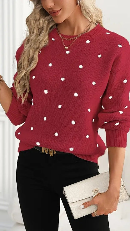 Polka Dot Sweater