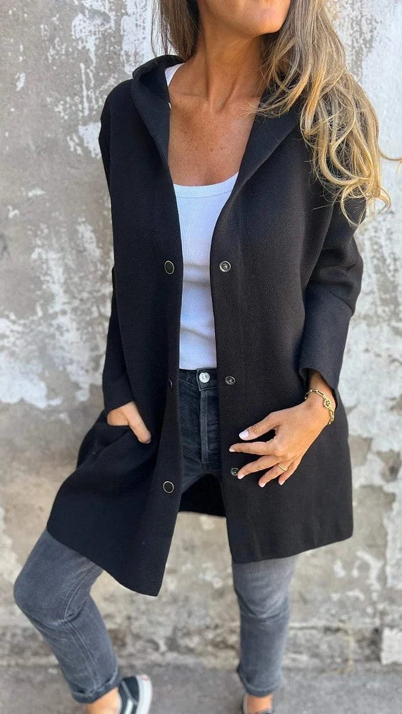 Women’s Casual Hooded Cardigan