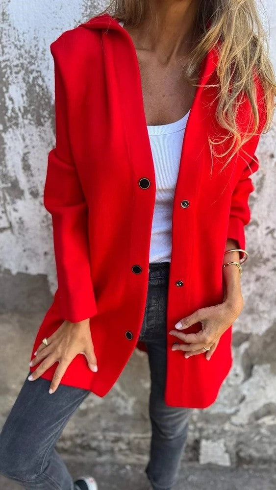 Women’s Casual Hooded Cardigan