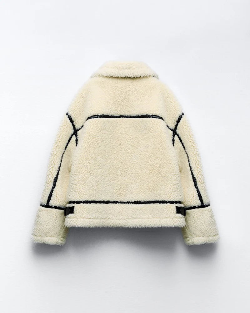 Soft Patchwork Fashion Jacket