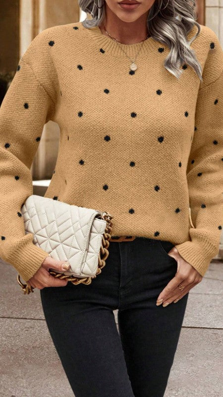 Polka Dot Sweater
