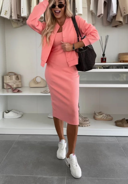 Modern Midi & Vest Set