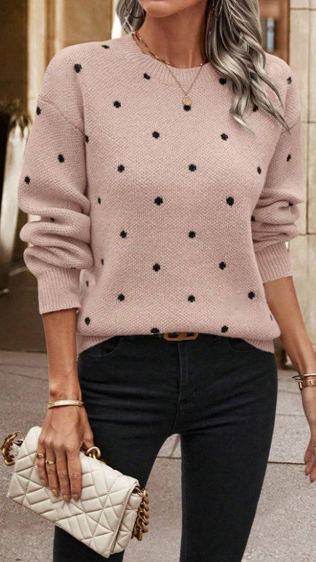 Polka Dot Sweater