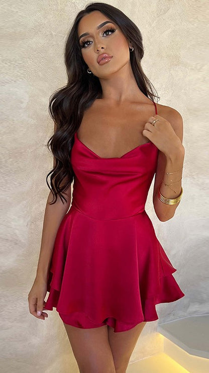 Elegant Satin Dress