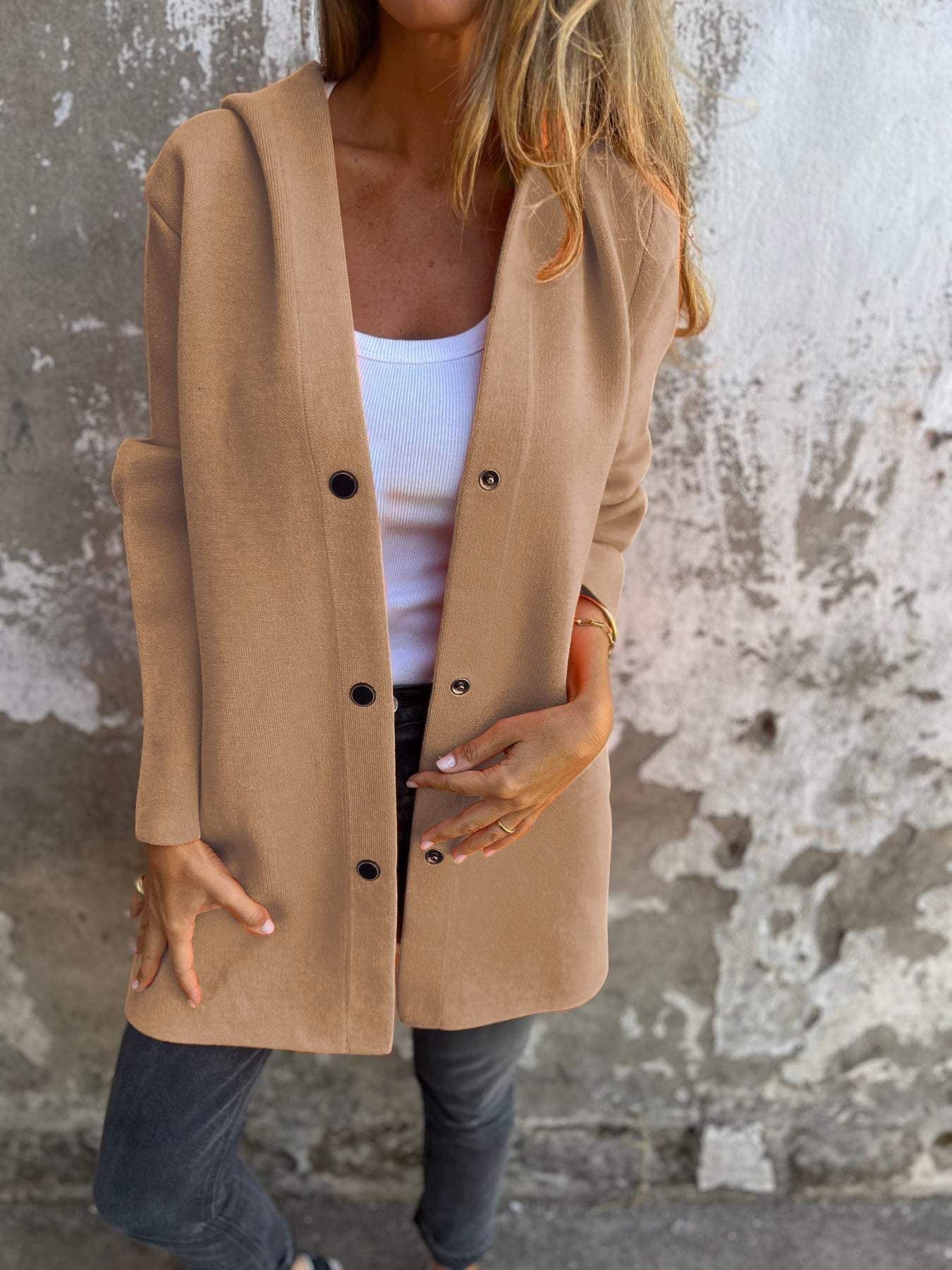 Women’s Casual Hooded Cardigan