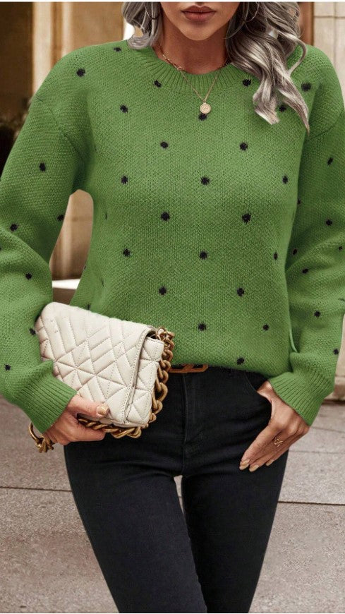 Polka Dot Sweater