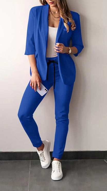 Chic Blazer & Trouser Set