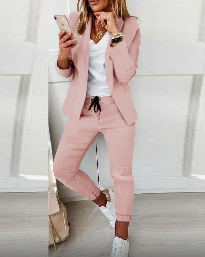 Chic Blazer & Trouser Set